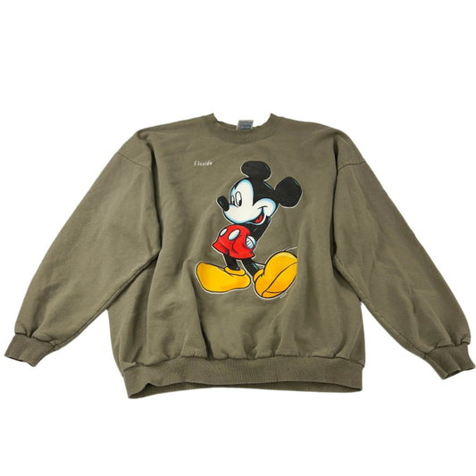 Mickey Mouse Green Crewneck Florida - XXL - ALL GOODS - ALL GOODS