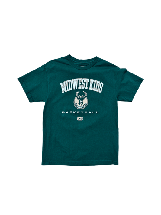 Midwest Kids Milwaukee Bucks Shirt - Large - ALL GOODS - ALL GOODS