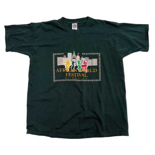 Milwaukee African World Festival T-Shirt - XL - ALL GOODS - ALL GOODS