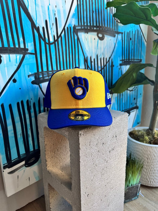 Milwaukee Brewers Fitted Hat - ALL GOODS - ALL GOODS