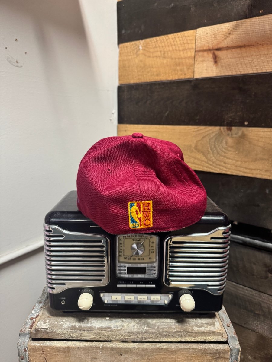 Milwaukee Bucks Maroon Fitted Hat - ALL GOODS - ALL GOODS