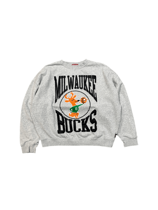 Mitchell & Ness Milwaukee Bucks Crewneck - Women’s XL - ALL GOODS - ALL GOODS