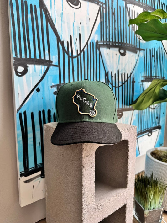 New Era Milwaukee Bucks SnapBack - ALL GOODS - ALL GOODS