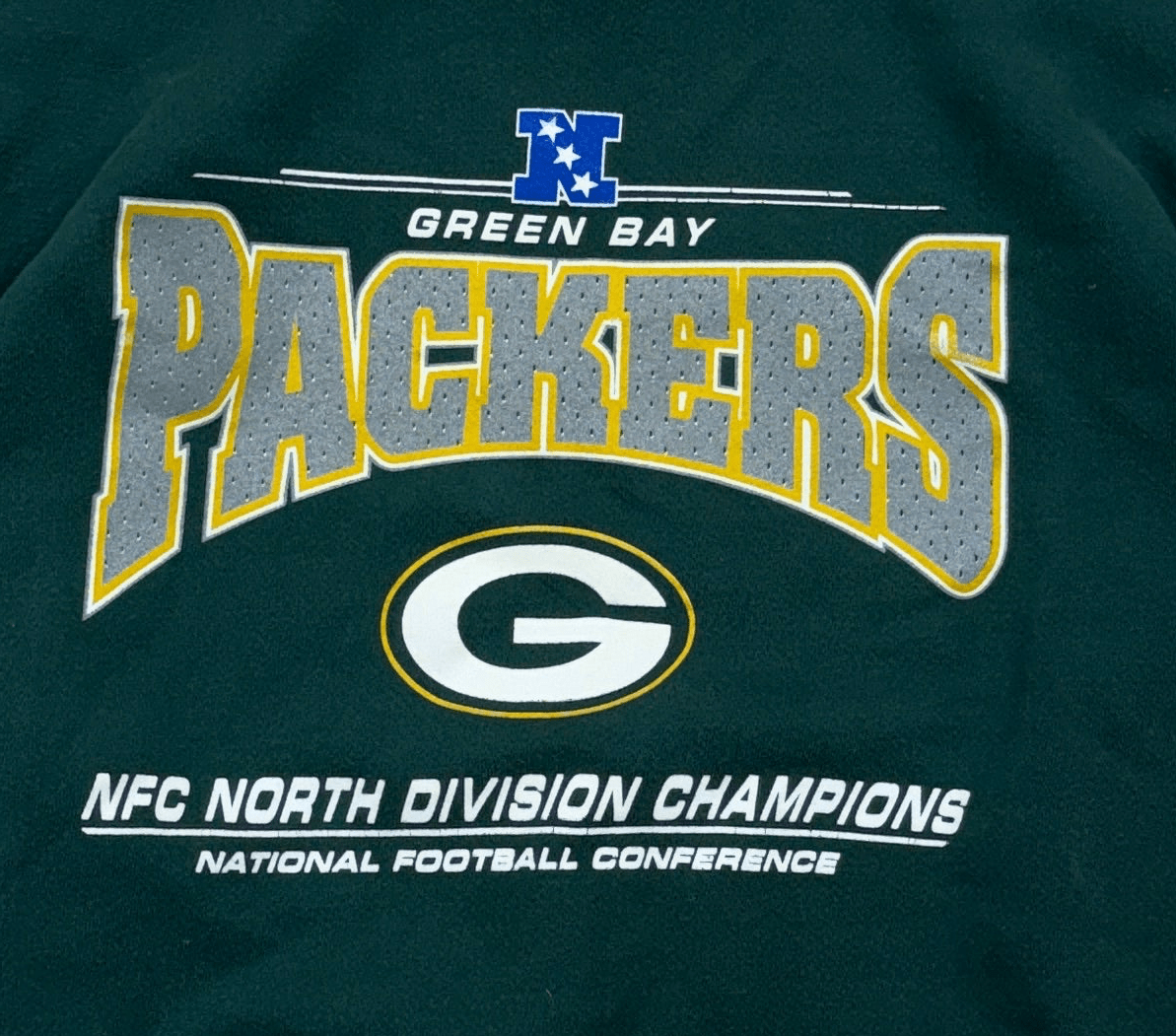 NFC North Champs Green Bay Packers Crewneck - Large - ALL GOODS - ALL GOODS