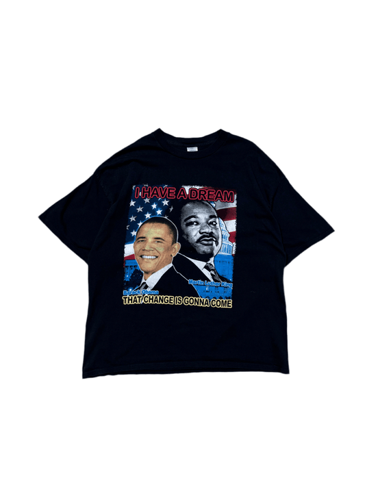 Obama & MLK Rap Tee - XL - ALL GOODS - ALL GOODS