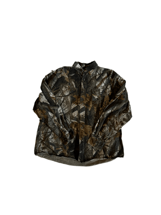 Outfitters Ridge Real Tree Camo Button Up - XL - ALL GOODS - ALL GOODS