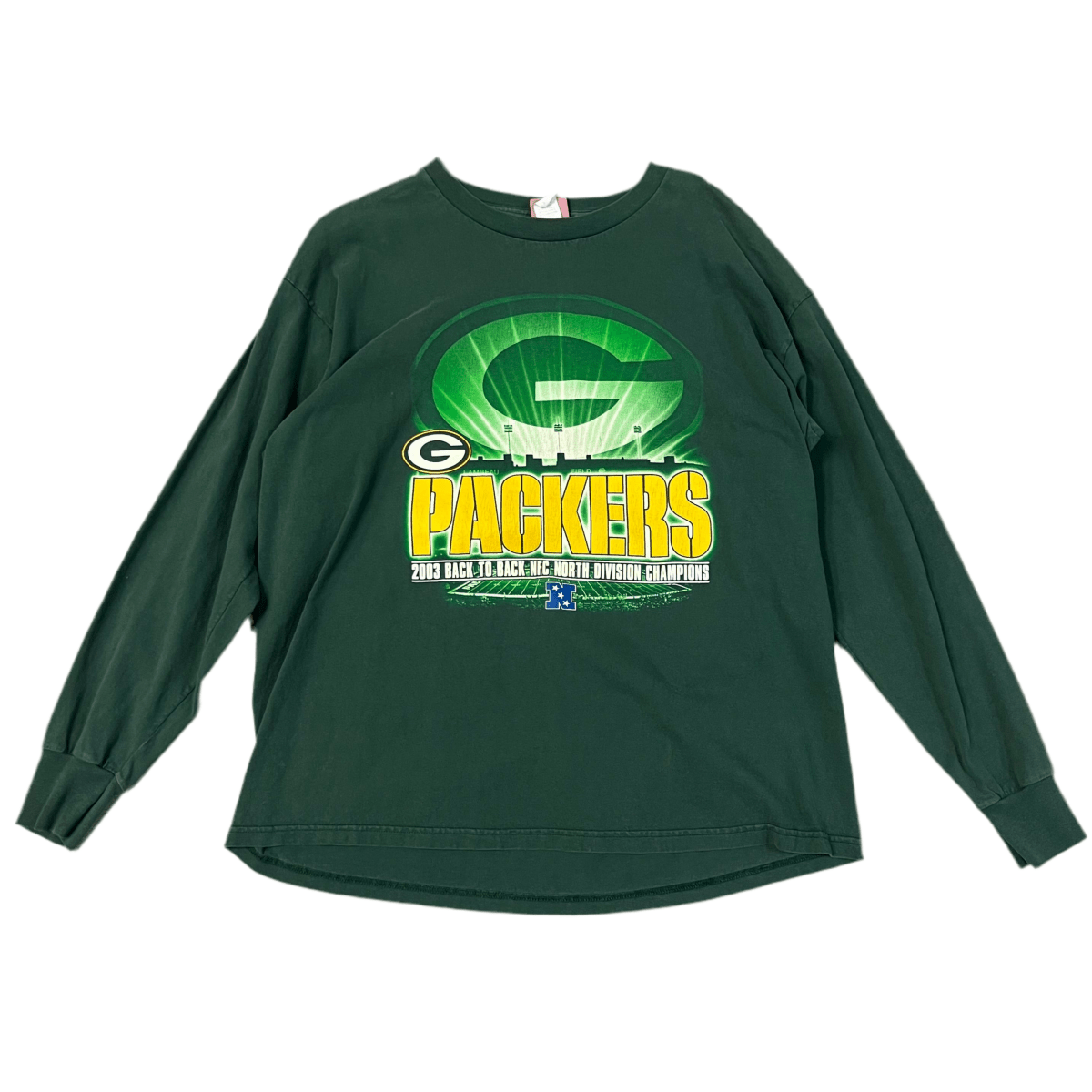 Packers 2003 Championship Long Sleeve Shirt - XL - ALL GOODS - ALL GOODS