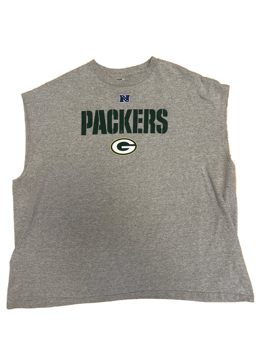 Packers Sleeveless T-Shirt - 3XL - ALL GOODS - ALL GOODS