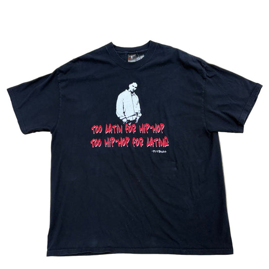 Pitbull Too Latin For Hip - Hop T-Shirt - 2XL - ALL GOODS - ALL GOODS