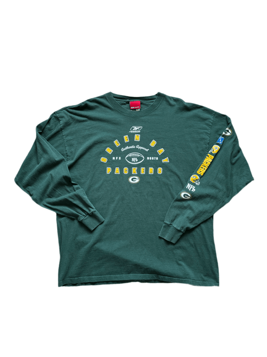 Reebok Green Bay Packers Shirt - 2XL - ALL GOODS - ALL GOODS