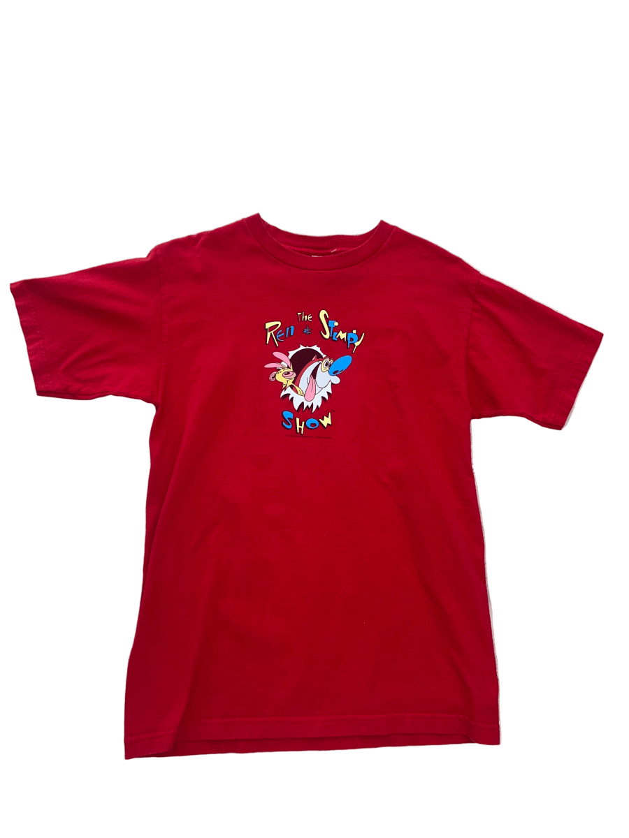 Ren And Stimpy Show T-Shirt - Medium - ALL GOODS - ALL GOODS