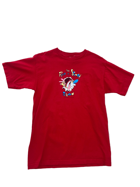 Ren And Stimpy Show T-Shirt - Medium - ALL GOODS - ALL GOODS