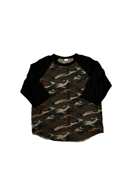 Shaka Wear Camo Raglan Tee - XL - ALL GOODS - ALL GOODS