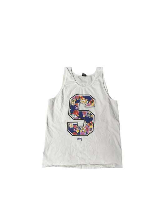 Stussy Floral Tank Top - Large - ALL GOODS - ALL GOODS