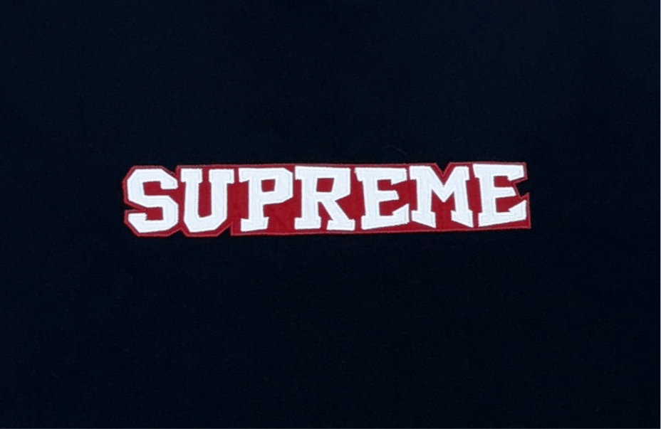 Supreme Satin Appliqué T-Shirt - 2XL - ALL GOODS - ALL GOODS