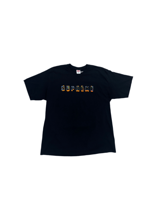 Supreme Stencil Logo T-Shirt - Large - ALL GOODS - ALL GOODS