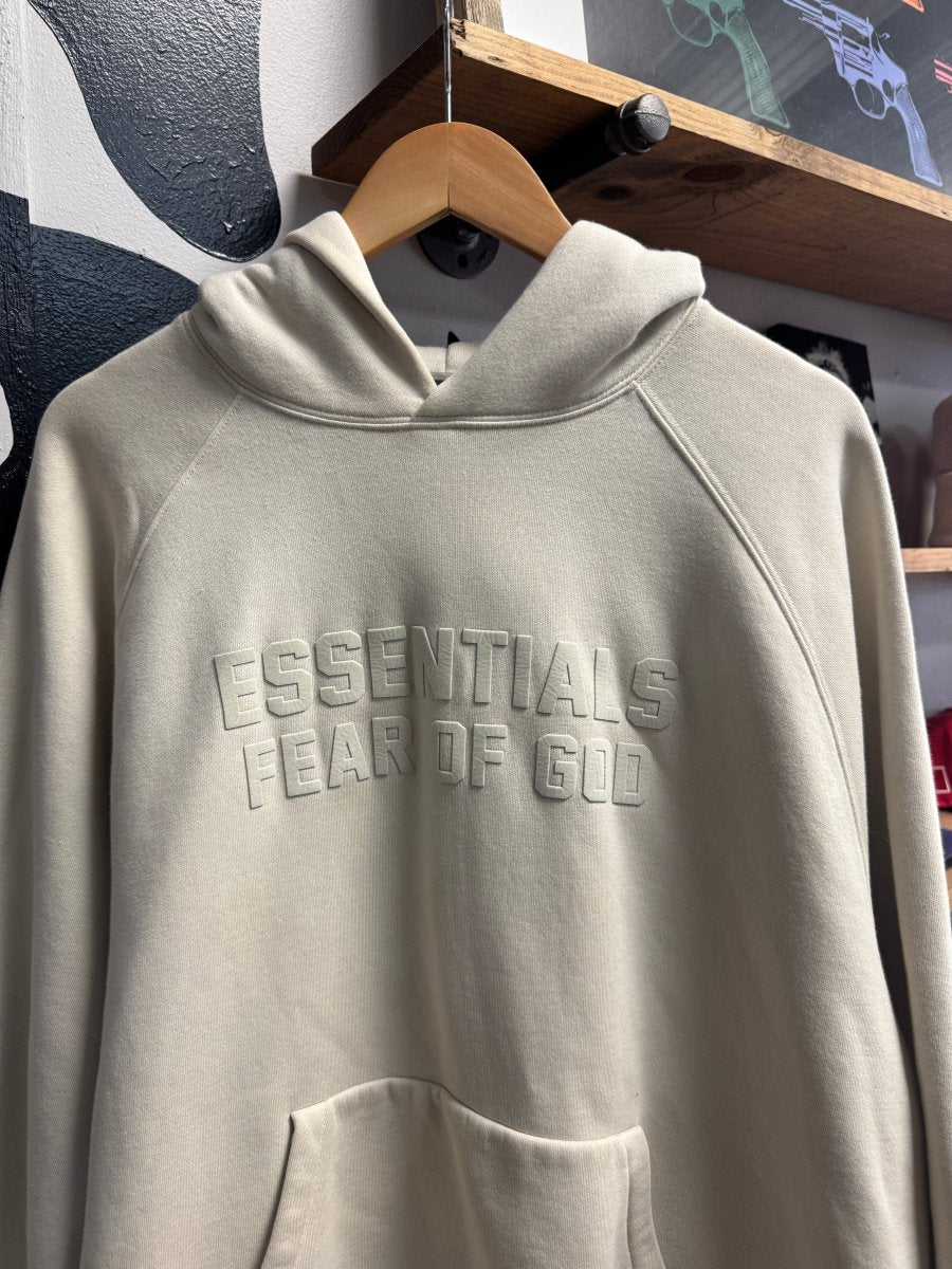 Tan Essentials Hoodie - Large - ALL GOODS - ALL GOODS