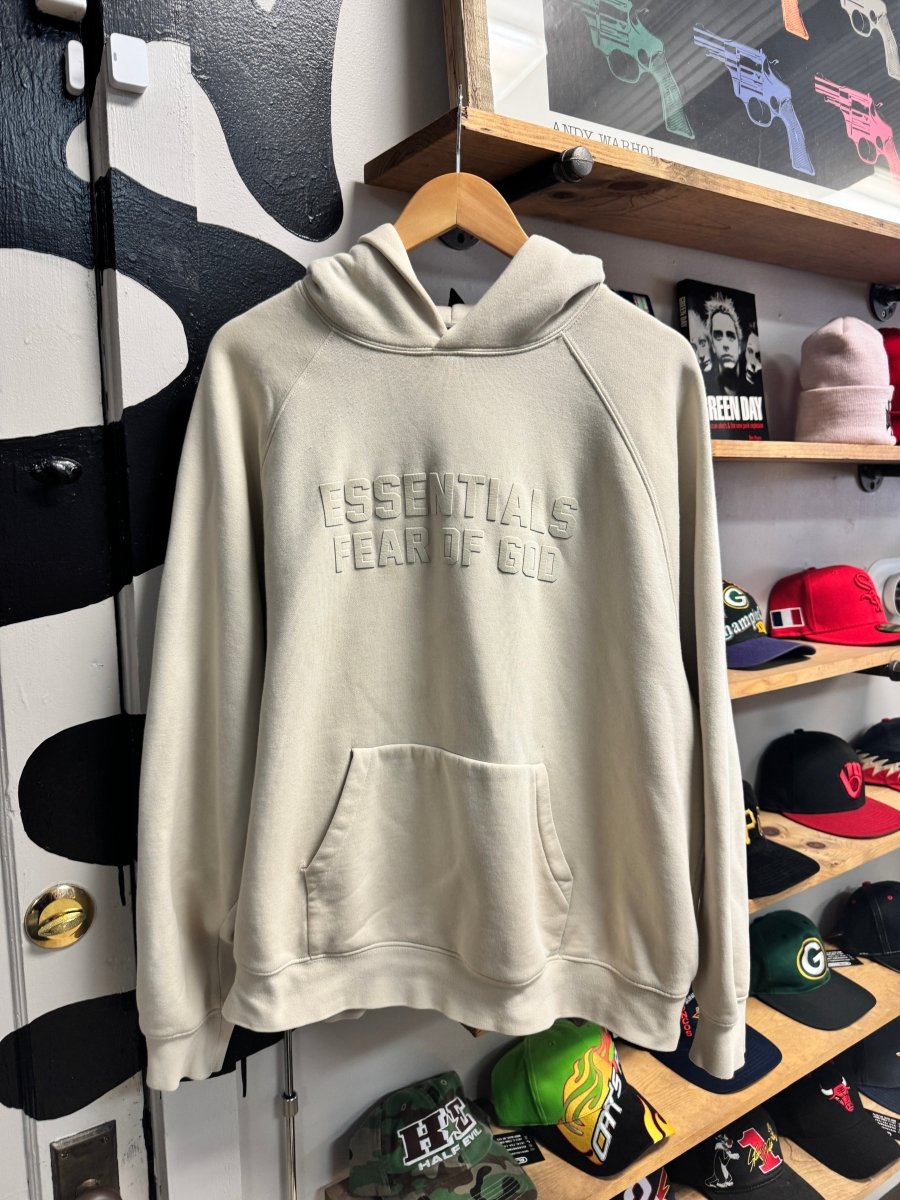 Tan Essentials Hoodie - Large - ALL GOODS - ALL GOODS