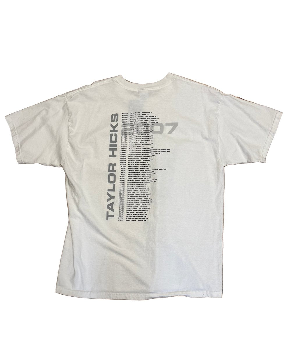Taylor Hicks 2007 Tour T-Shirt - XL - ALL GOODS - ALL GOODS