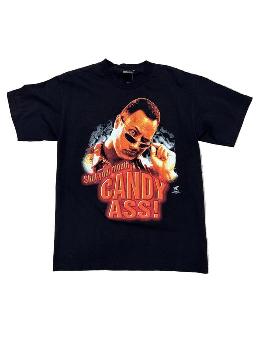 The Rock WWF T-Shirt - Large - ALL GOODS - ALL GOODS