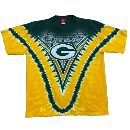 Tie - Dye Green Bay Packers T-Shirt - XL - ALL GOODS - ALL GOODS
