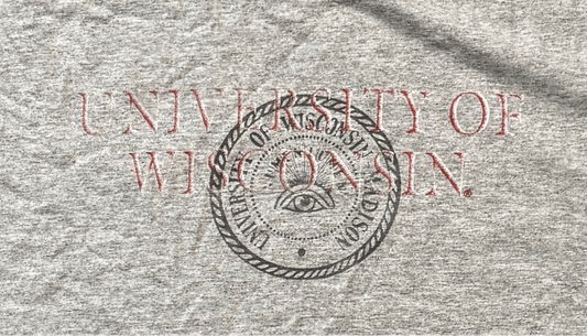University Of Wisconsin T-Shirt - 2XL - ALL GOODS - ALL GOODS
