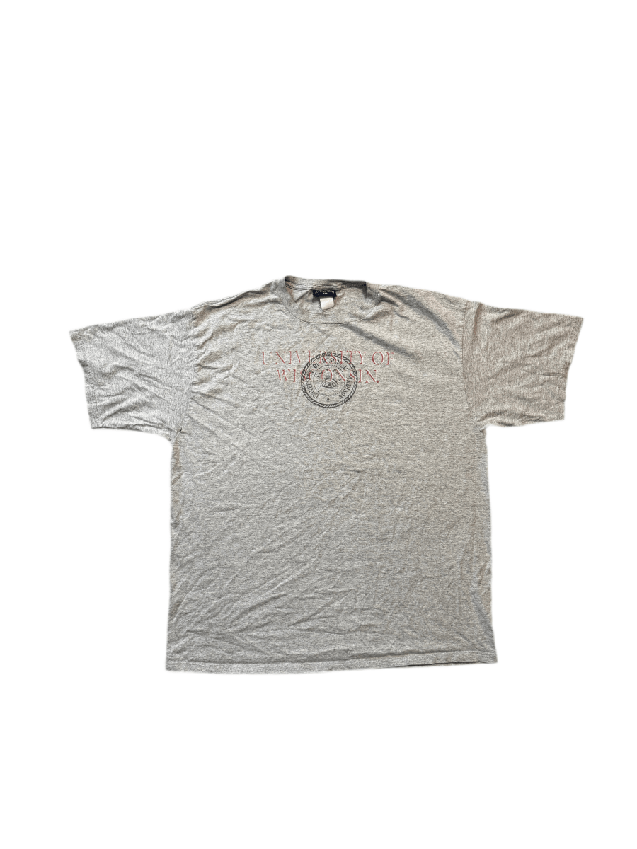 University Of Wisconsin T-Shirt - 2XL - ALL GOODS - ALL GOODS