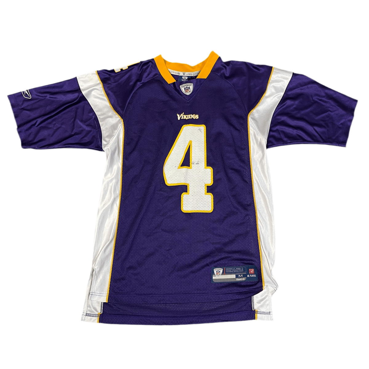 Vikings #4 Favre Football Jersey - M - ALL GOODS - ALL GOODS