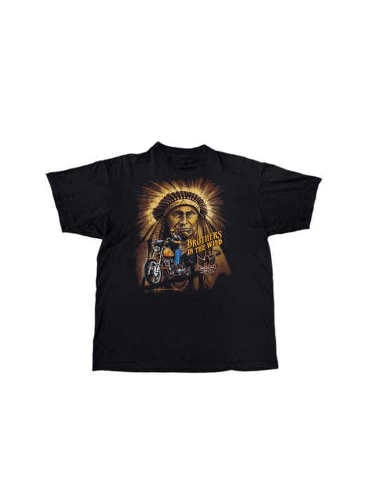 Vintage 3D Emblem Brothers In The Wind Tee - Large - ALL GOODS - ALL GOODS