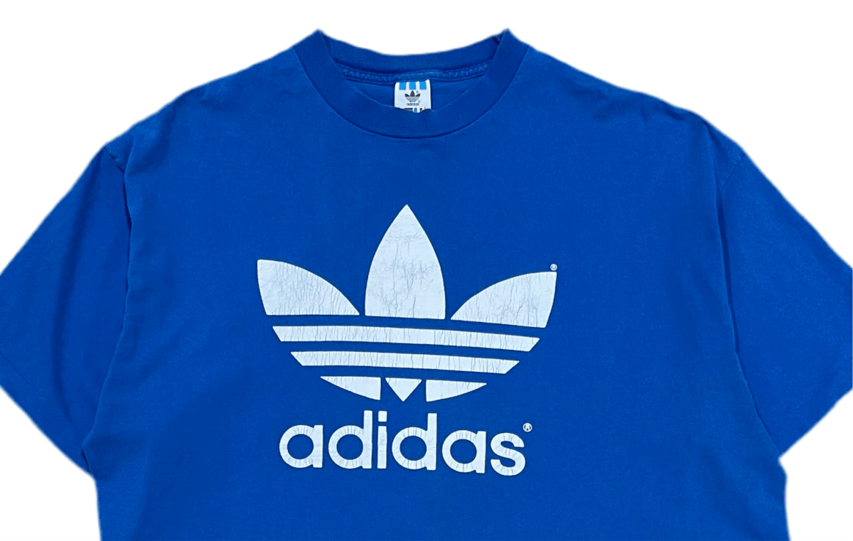 Vintage Adidas Tre - Foil Logo Shirt - XL - ALL GOODS - ALL GOODS