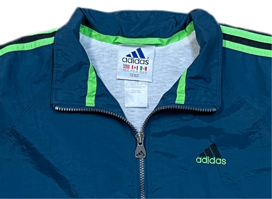 Vintage Adidas Windbreaker - Medium - ALL GOODS - ALL GOODS