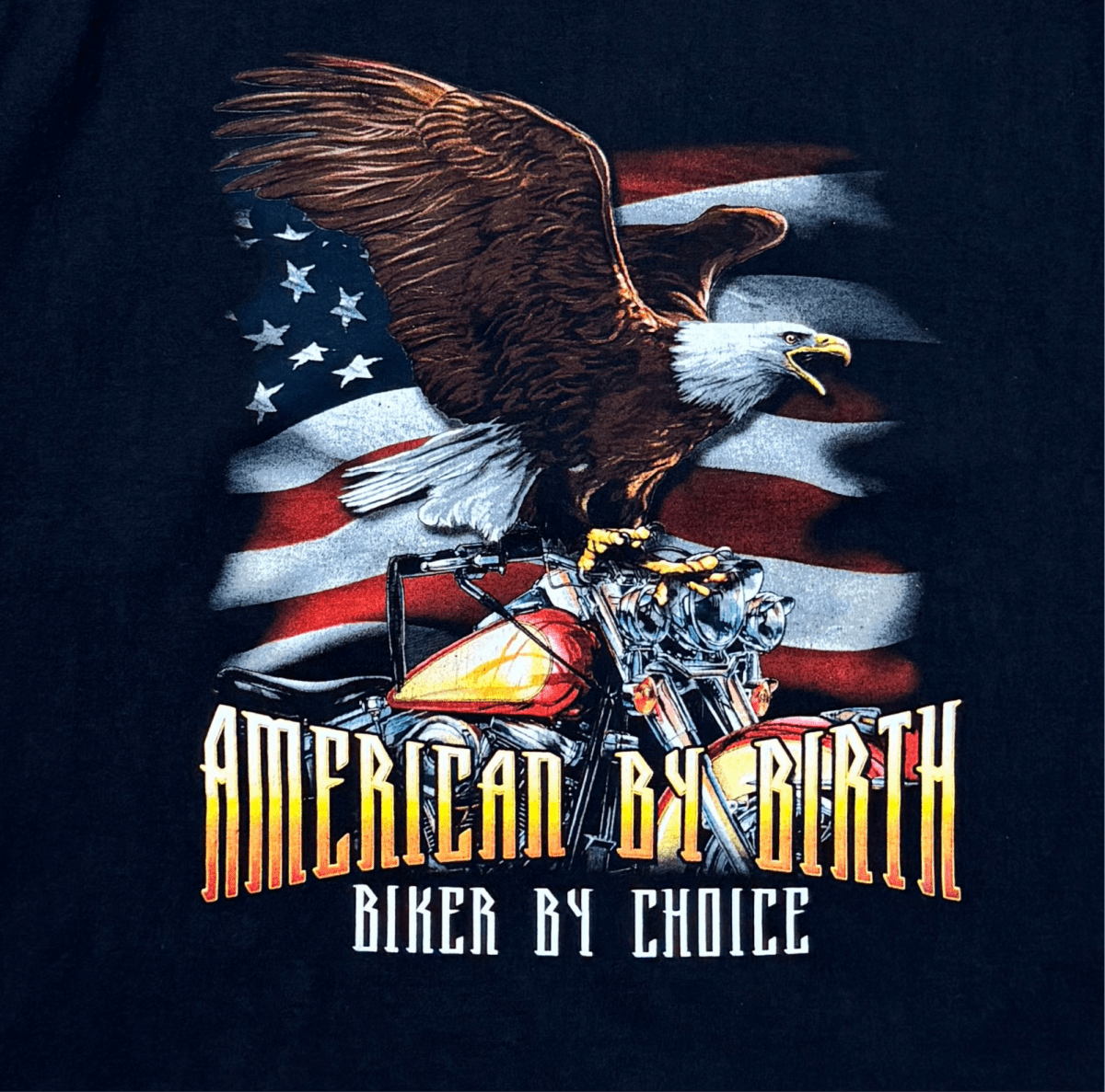 Vintage American Biker Eagle Tee - XL - ALL GOODS - ALL GOODS
