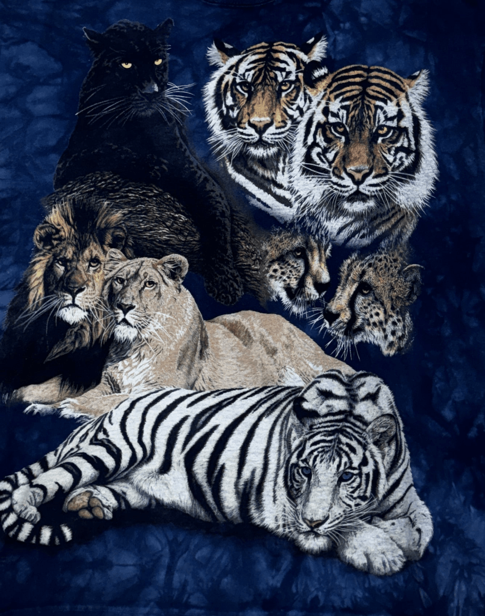 Vintage Big Cats T-Shirt - Large - ALL GOODS - ALL GOODS