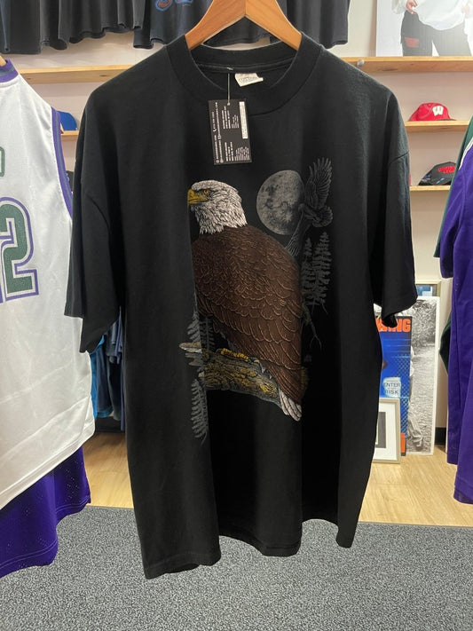 Vintage black Nature Eagle Tee - ALL GOODS - ALL GOODS