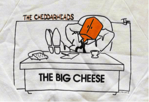 Vintage Cheddarheads “The Big Cheese” Crewneck - Small - ALL GOODS - ALL GOODS