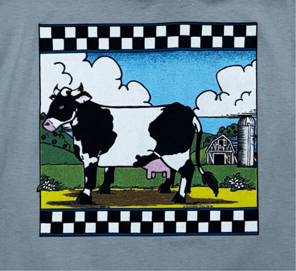Vintage Cow T-Shirt - Medium - ALL GOODS - ALL GOODS