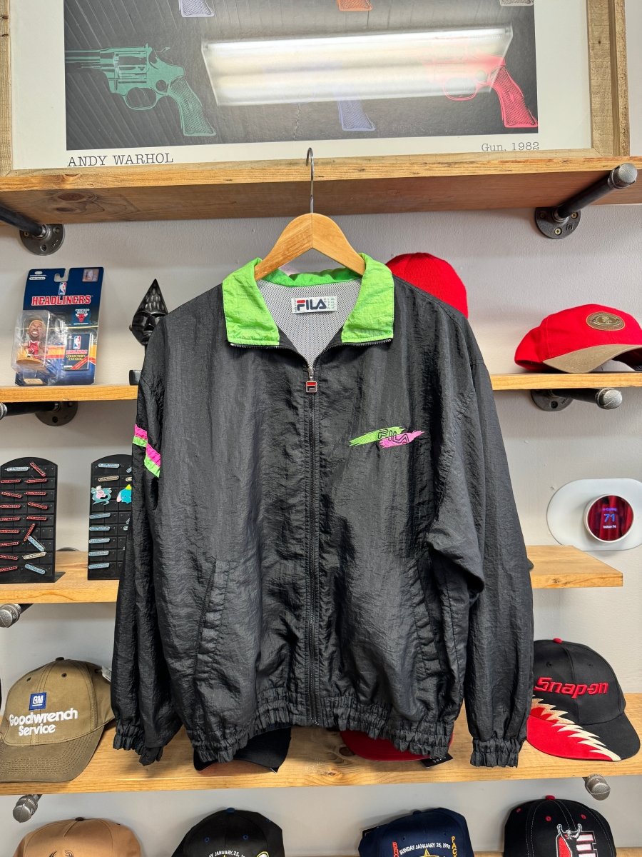 Vintage Fila Windbreaker Jacket - Large - ALL GOODS - ALL GOODS