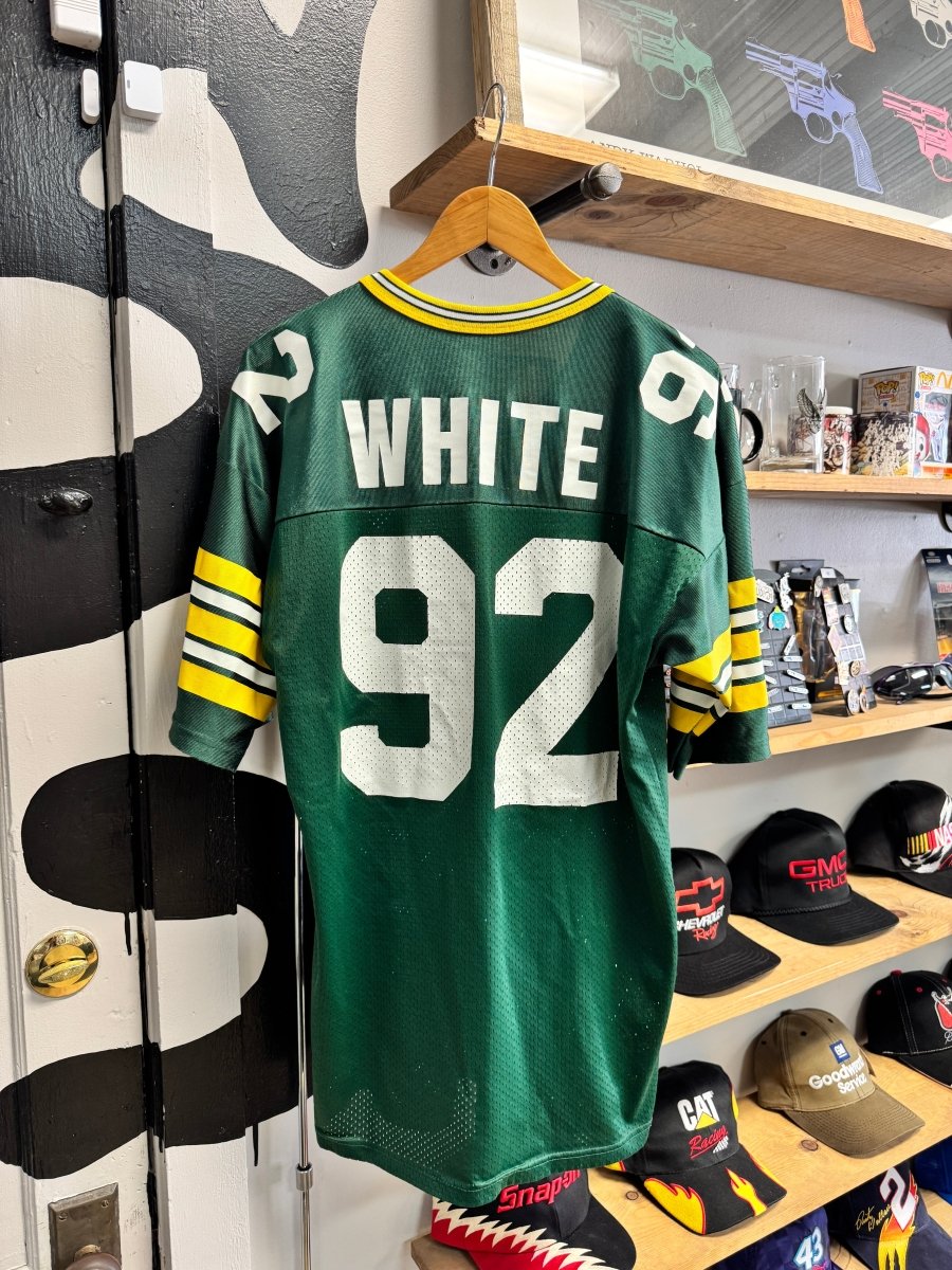 Vintage Green Bay Packers Reggie White Jersey - Large - ALL GOODS - ALL GOODS