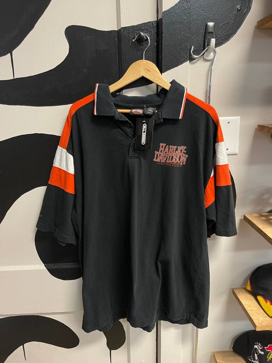 Vintage Harley Davidson Polo Shirt - ALL GOODS - ALL GOODS