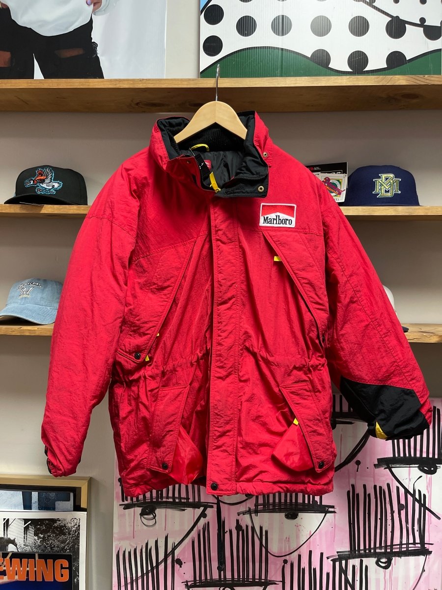 Vintage Marlboro Gear Heavy Jacke - ALL GOODS - ALL GOODS