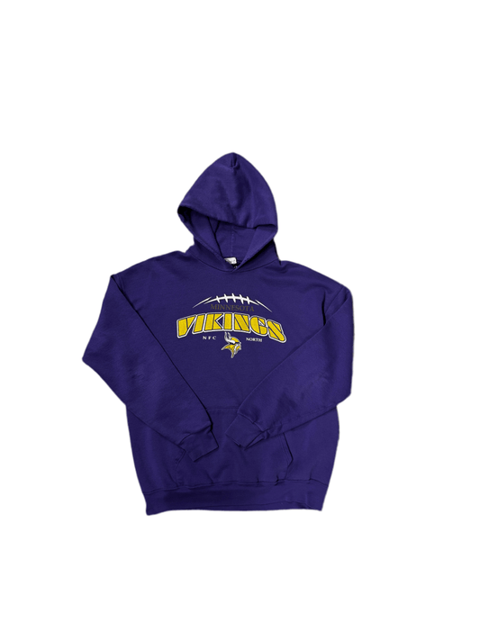 Vintage Minnesota Vikings Hoodie - Large - ALL GOODS - ALL GOODS