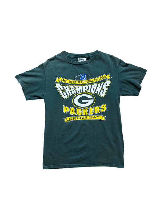 Vintage Packers Back to Back Central Champs Tee - Medium - ALL GOODS - ALL GOODS
