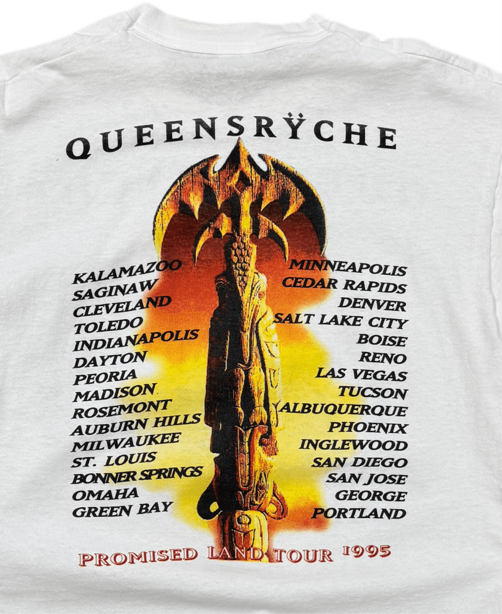 Vintage Queensryche Band Tee - Large - ALL GOODS - ALL GOODS