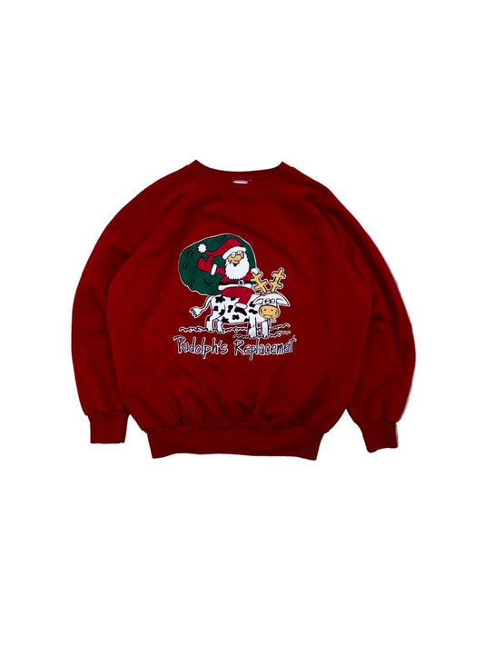 Vintage Rudolph’s Replacement Christmas Sweater - Medium - ALL GOODS - ALL GOODS