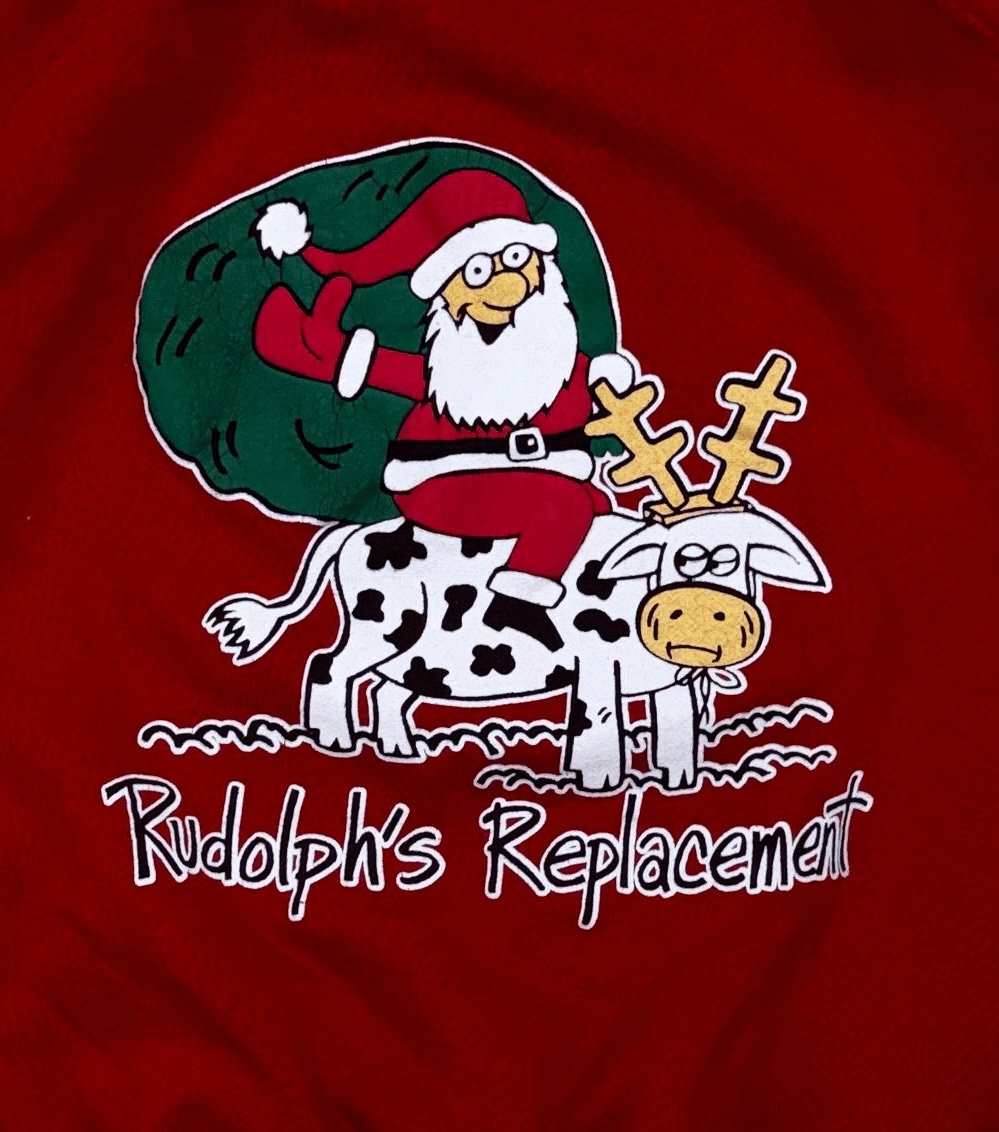 Vintage Rudolph’s Replacement Christmas Sweater - Medium - ALL GOODS - ALL GOODS