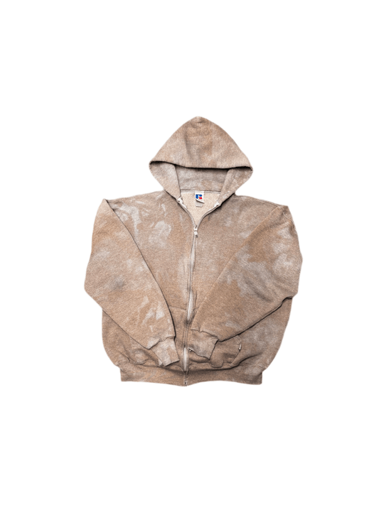 Vintage Russell Athletic Zip Up Hoodie - Small - ALL GOODS - ALL GOODS