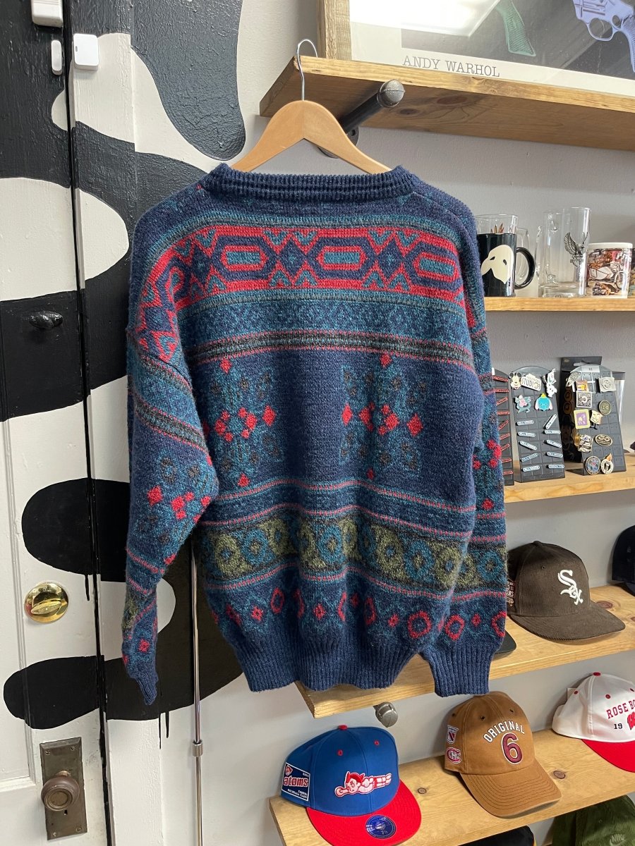 Vintage Wool Knit Sweater - ALL GOODS - ALL GOODS