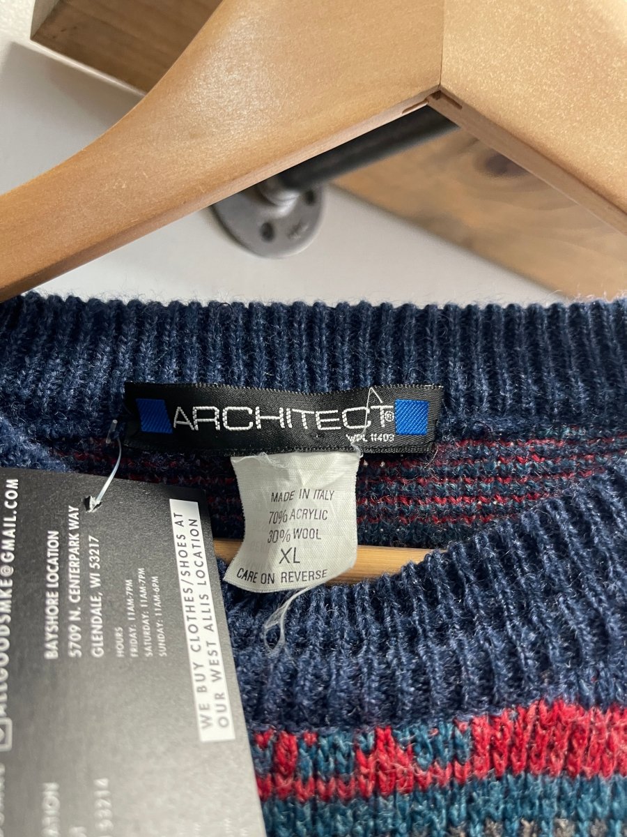 Vintage Wool Knit Sweater - ALL GOODS - ALL GOODS