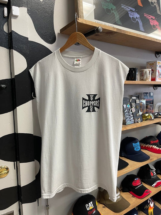 West Coast Choppers Cut Off - Large - ALL GOODS - ALL GOODS