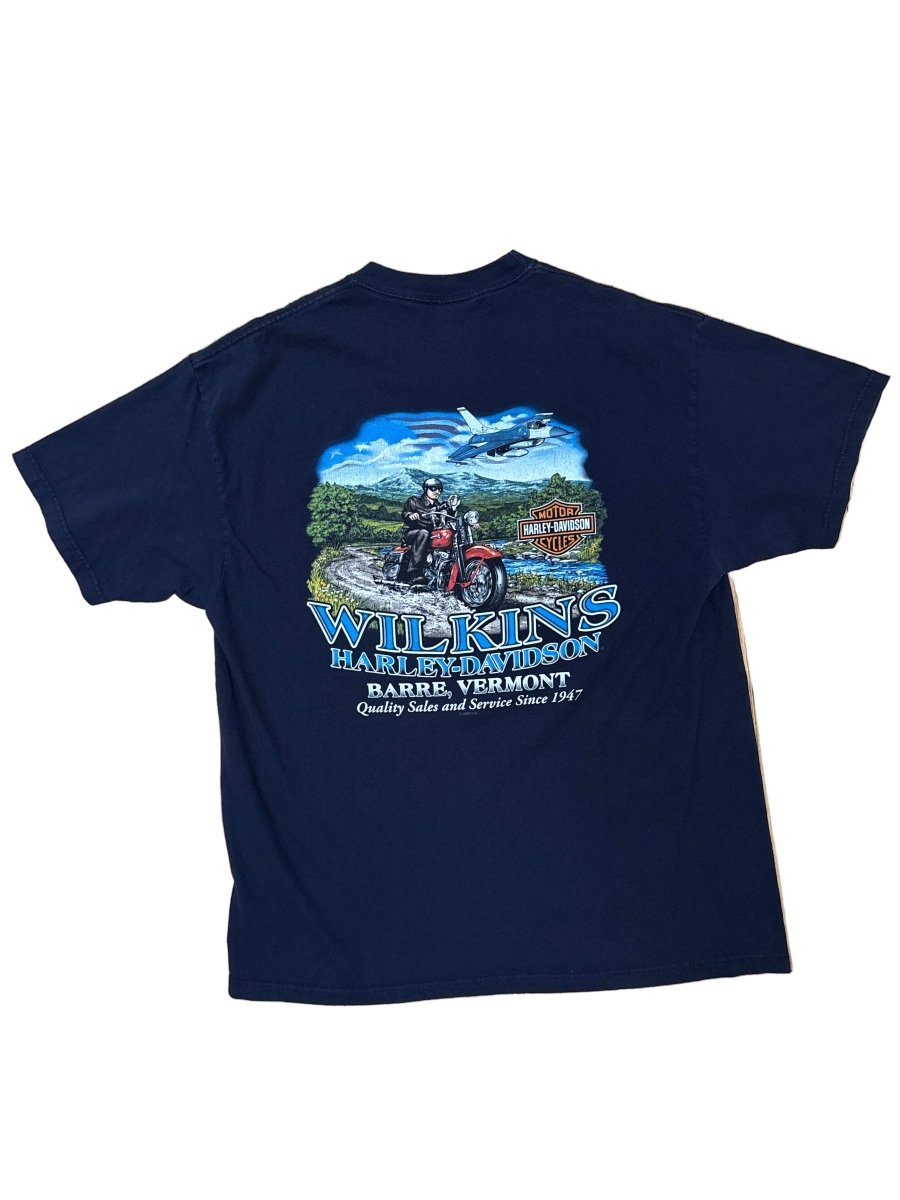 Wilkins Harley Davidson T-Shirt - XL - ALL GOODS - ALL GOODS